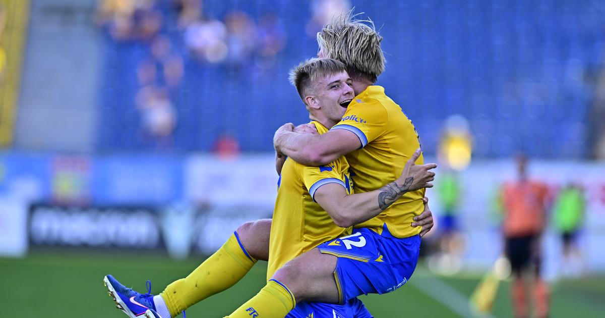 Divočina v Teplicích. Plzeň vedla v 10. minutě 3:0, prohrávala 4:5 a nakonec má bod
