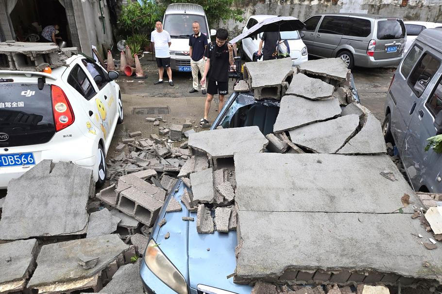 China Extreme Weather Asia Storm