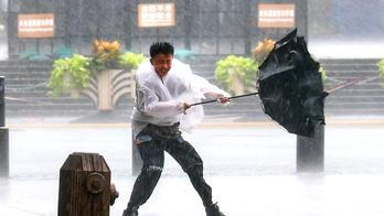 China Asia Storms