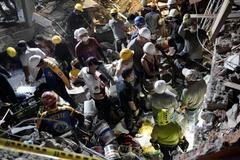 Aftermath of an earthquake, in Cali