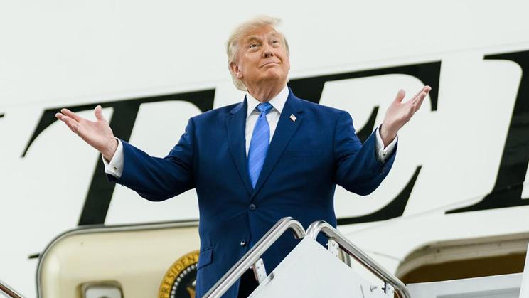 Prezident Spojených států amerických Donald Trump