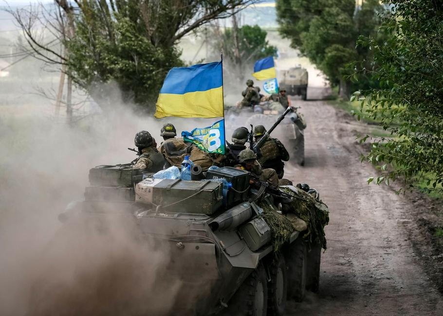 Ukrajinská armáda u Slavjansku