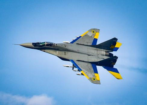 Ukrajinský MiG-29 málem skončil pod polskou protivzdušnou palbou.