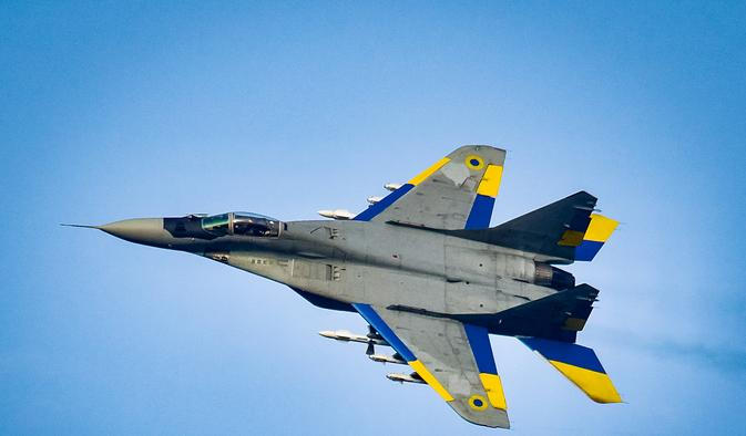 Ukrajinský MiG-29 málem skončil pod polskou protivzdušnou palbou.