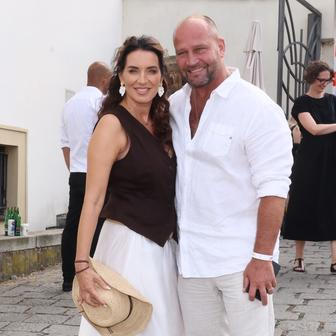 Lucie Šlégr s manželem Jiřím Šlégrem