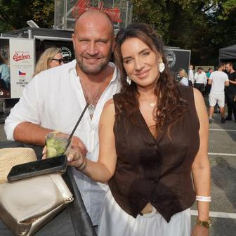 Lucie Šlégr s manželem Jiřím Šlégrem