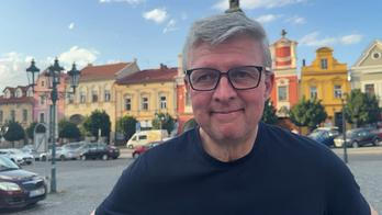 Vicepremiér Karel Havliček (ANO) na předvolebním mítinku v Chrudimi