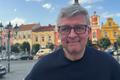 Vicepremiér Karel Havliček (ANO) na předvolebním mítinku v Chrudimi