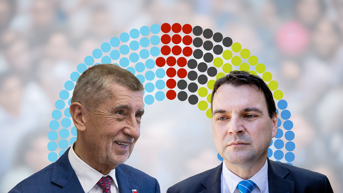  Dříve nejsilnější koalice živoří, Babišovi jde pád partnera k duhu