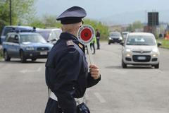 Italská policie, ilustrační foto.