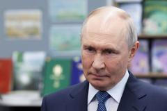 Russian President Putin visits Novosibirsk