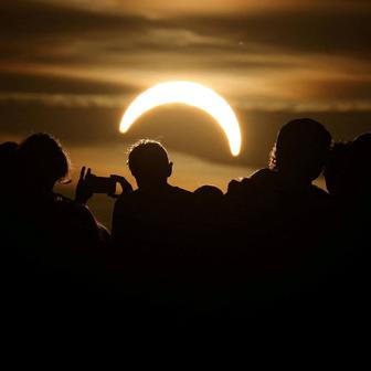 Solar eclipse in Germany