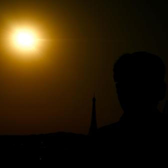 Solar eclipse in France