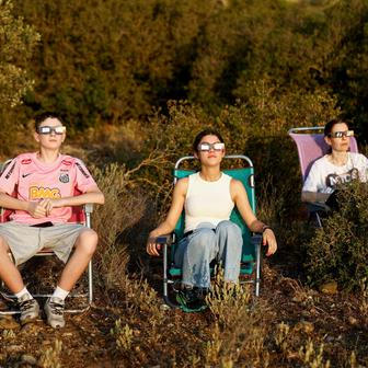 Solar eclipse in Spain