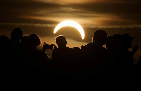 Solar eclipse in Germany