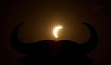 Solar eclipse in Spain