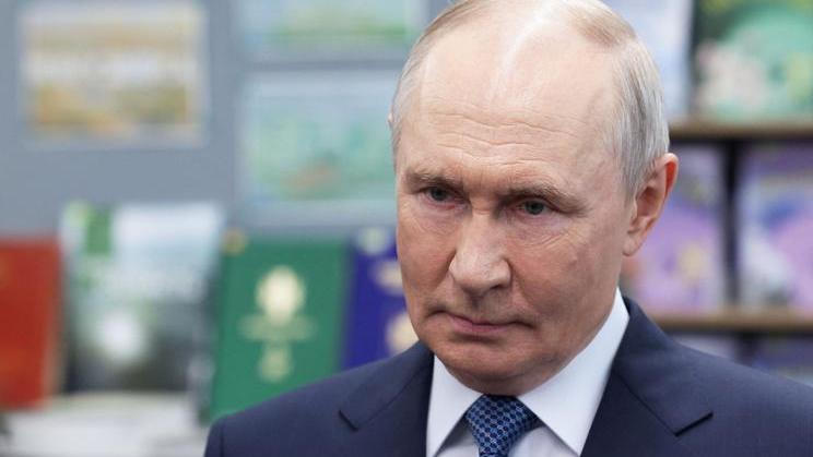 Russian President Putin visits Novosibirsk