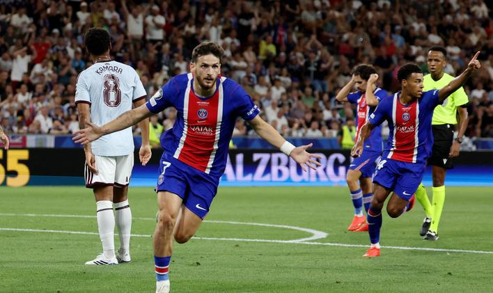 UEFA Super Cup - Paris St Germain v Aston Villa