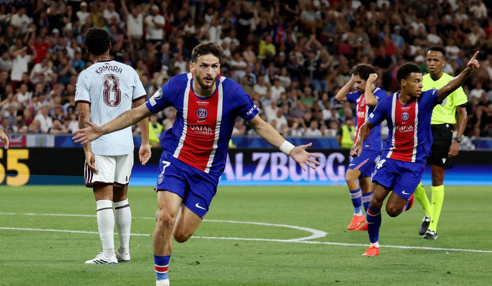 UEFA Super Cup - Paris St Germain v Aston Villa