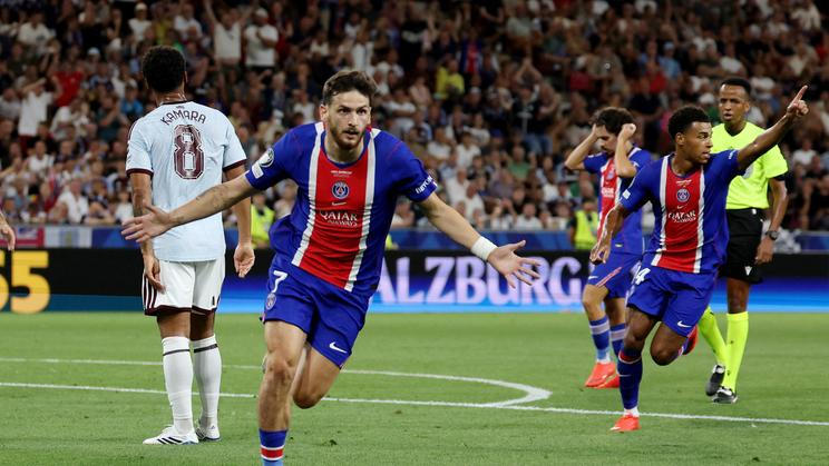 UEFA Super Cup - Paris St Germain v Aston Villa