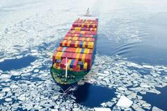 Severní mořská cesta je rozdělena do 28 úseků, pro které platí různá pravidla podle aktuálních ledových podmínek.  ilustrační snímek