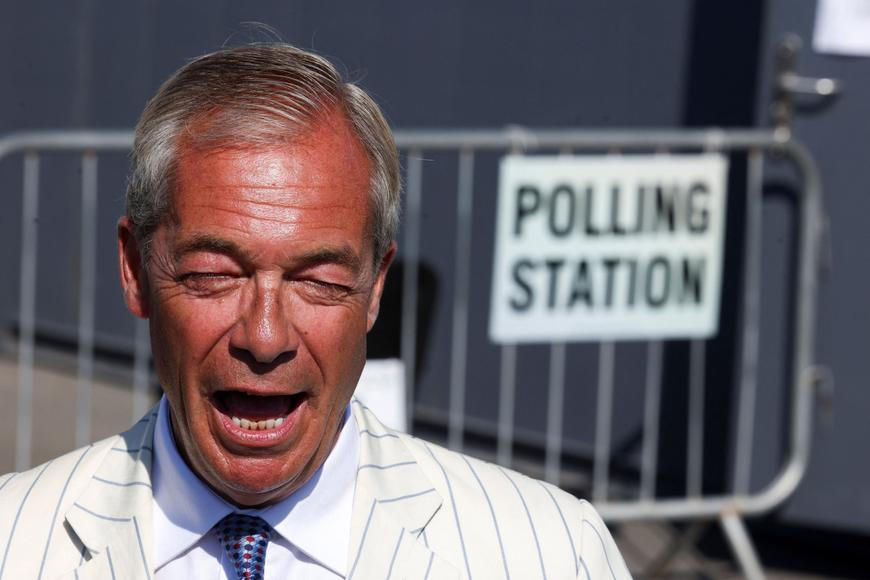 Farage jde do voleb. Soupeří s příšerami a mužem, který chce znárodnit zpěvačku