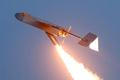FP-1 deep-strike drone launches for a combat mission in an undisclosed location in Ukraine