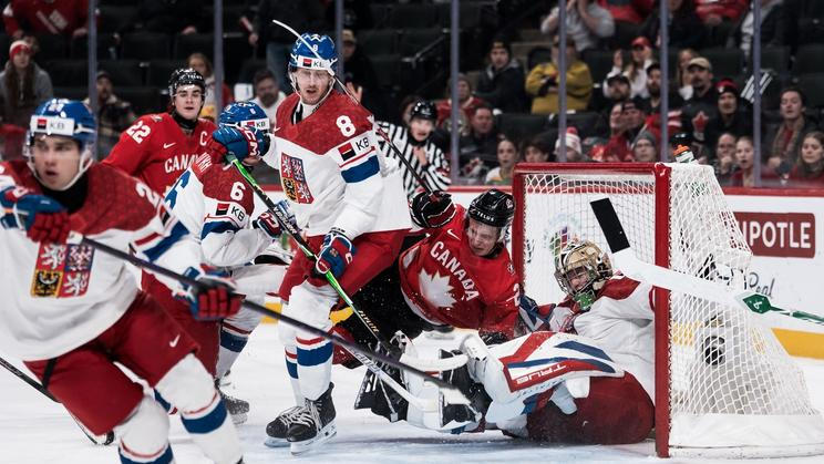 2026 IIHF World Junior Championship, day 10, semifinal, Canada - Czech Republic