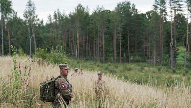 NATO fighter jet shoots down drone in Latvian airspace