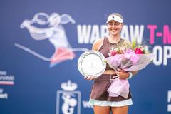 Tennis. WTA 125 Warsaw T-Mobile Polish Open. Caroline Young Suh Lee - Anna Blinkova. 08.08.2026