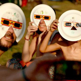 Solar eclipse in Spain