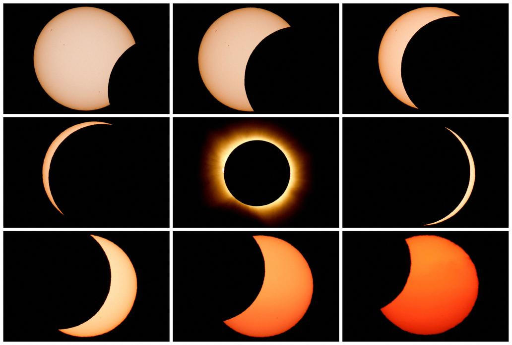 Total solar eclipse in Spain