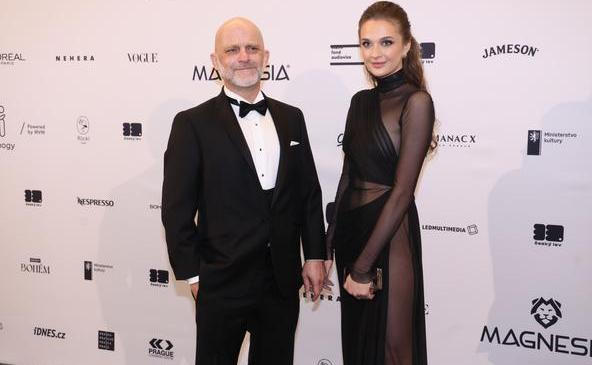 Hynek Čermák s Veronikou Šmídovou