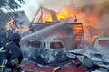 Rescue efforts in Sumy Region after reported Russian strike