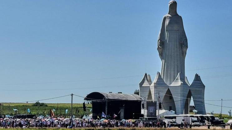 Giant Virgin Mary