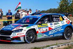 Jan Kopecký ve Škodě Fabia RS Rally2 na Barum rallye 2026