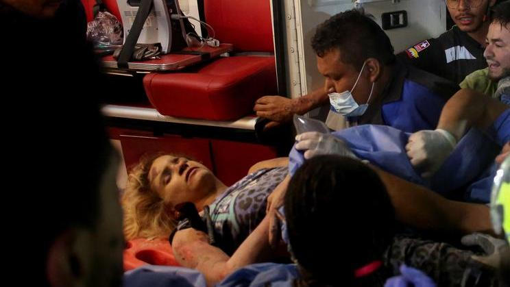 Aftermath of Colombia earthquake, in Pereira
