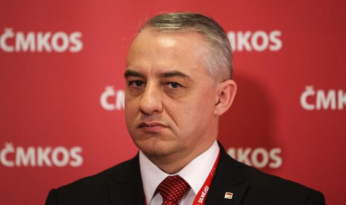 Sjezd odborářů ČMKOS 27.4.2018 - Josef Středula
