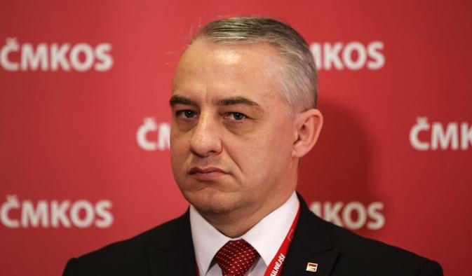 Sjezd odborářů ČMKOS 27.4.2018 - Josef Středula
