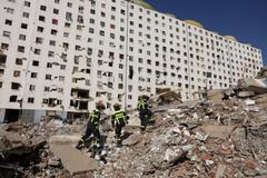 FILE PHOTO: Search and rescue operation for survivors and victims in the aftermath of the June 24 earthquakes, in Tanaguarena