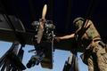 Ukrainian serviceman prepares to launch a FP-2 middle strike drone towards Russian troops in Kharkiv region