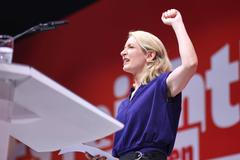 Potsdam, Brandenburg, Deutschland, 21.06.2026: Metropolis-Halle: Bundesparteitag der Linkspartei: Ines Schwerdtner *** P