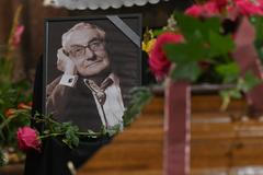 pohřeb Vladimír Páral, poslední rozloučení, smuteční obřad, fotografie, portrét