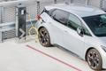 Ev,Charging,Station,For,An,Electric,Car,With,Silver,Auto