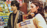 Robby Benson a Kim Cattrallová ve filmu Hold (1980).