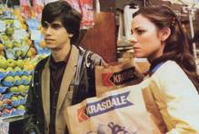 Robby Benson a Kim Cattrallová ve filmu Hold (1980).