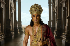 Ranbir Kapúr jako princ Ráma v indickém filmu Rámájana (2026).