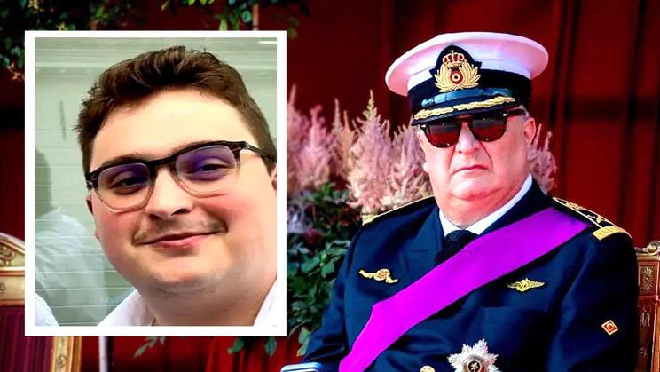 Belgický princ Laurent právně uznal bývalého prodejce automobilů Clémenta Vandenkerckhovea (26) za svého tajného syna.