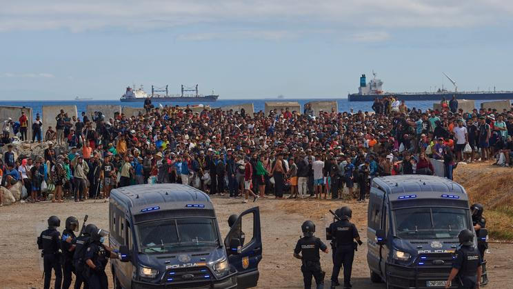 Migration Spain Ceuta