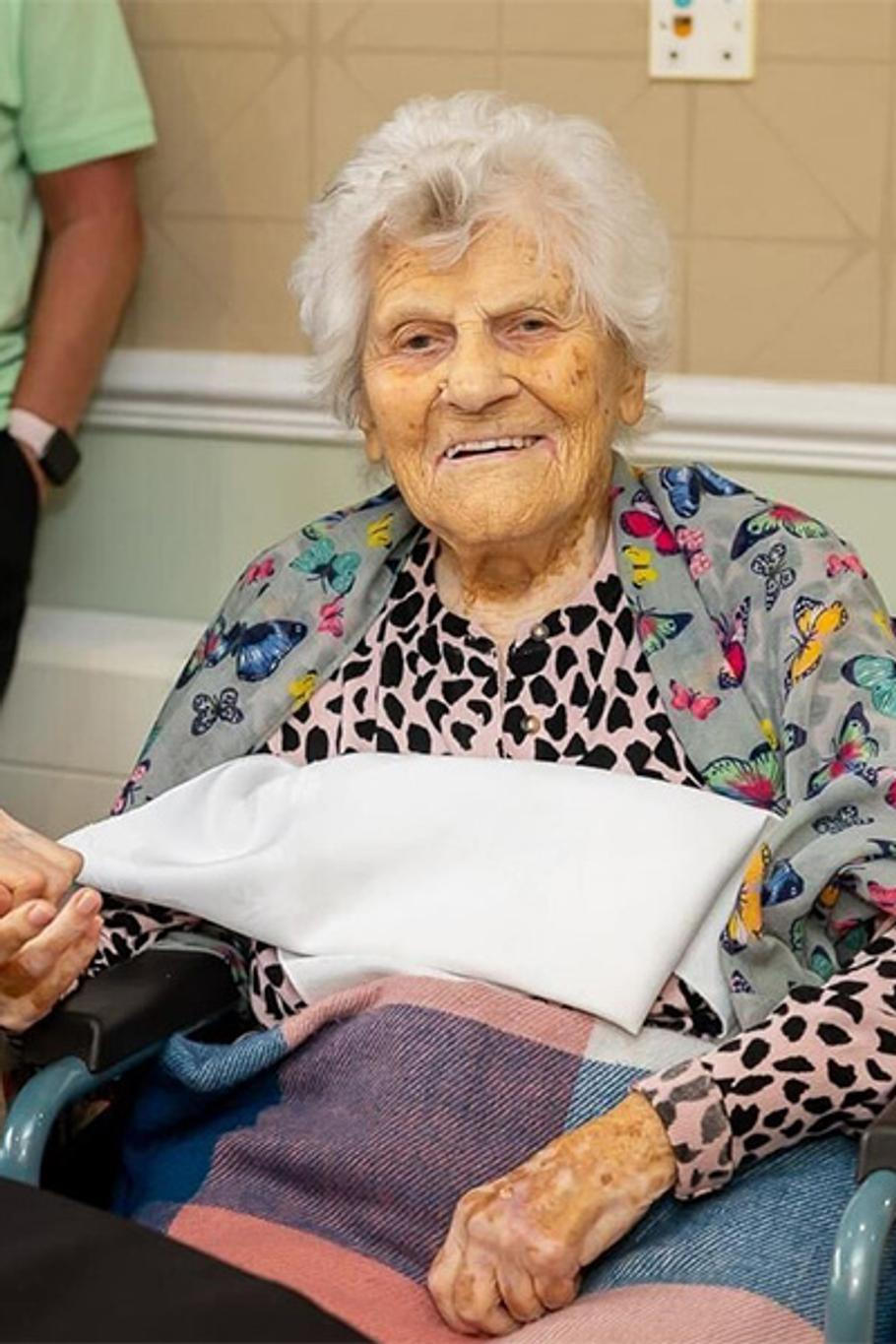 Nejstarší žijící člověk světa, Ethel Caterhamová.